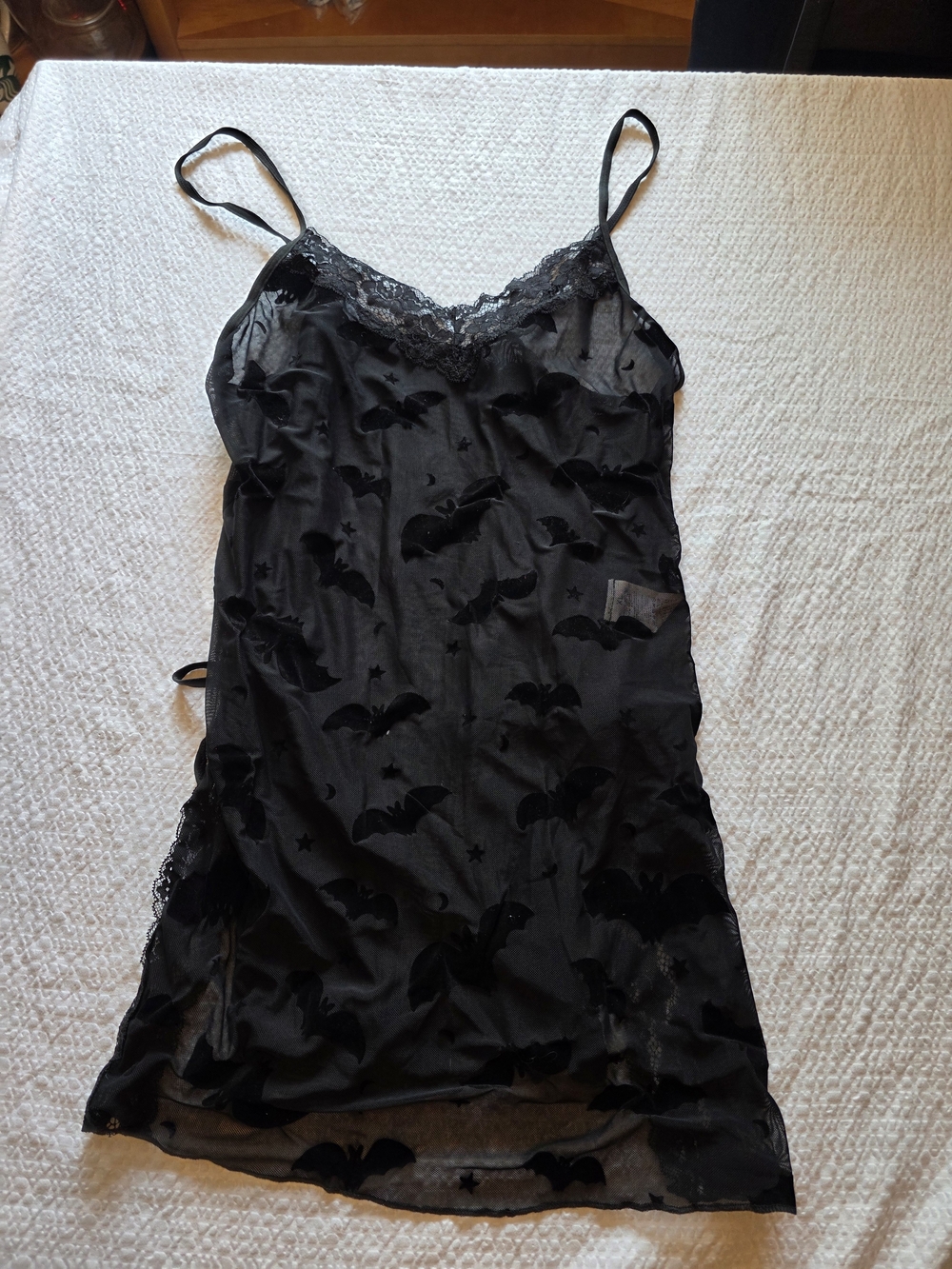 Black Lace-Trim Slip Dress - Women Intimates & Sleepwear Xl